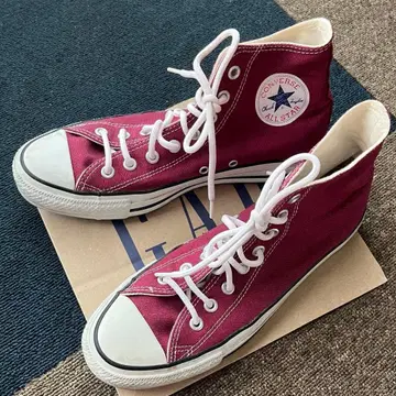 컨버스 올스타 버건디 스니커즈 26.5cm