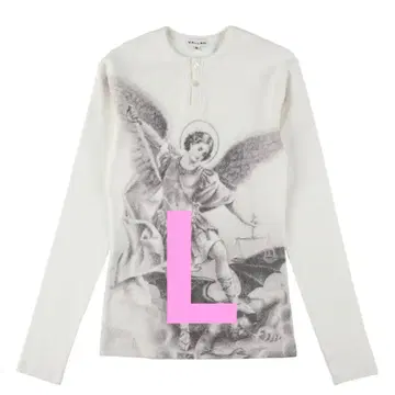 Vallad V.HENRY 넥 L/S 써멀 L 화이트