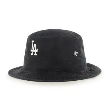 47Brand 버킷 햇 LA [블랙] 다저스 모자