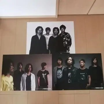 THE BACK HORN 포스터 백호른 코발트 블루 목소리