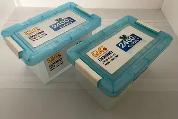 사용품 뚜껑 포함 LaQ 2400 케이스 동일한 것 2개