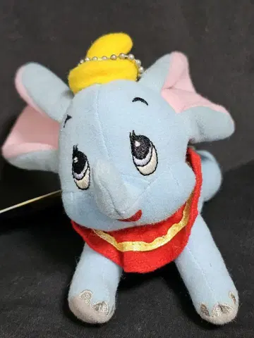 레어 디즈니 클래식 덤보 코끼리 봉제 인형 키링 마스코트