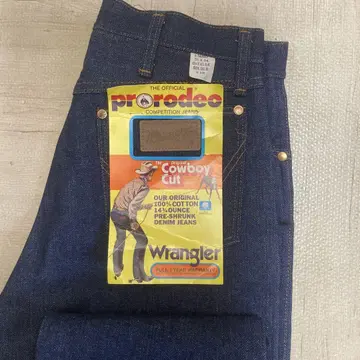 Wrangler 카우보이 컷 스트레이트 데님