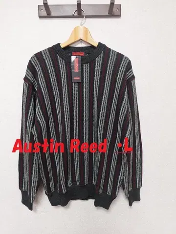새상품 택 포함 L Austin Reed 오스틴 리드 남성용 긴팔 니트