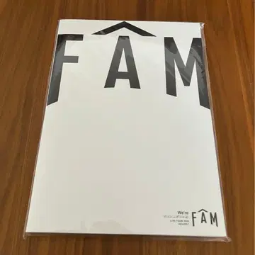 timelesz FAM 투어 팜플렛