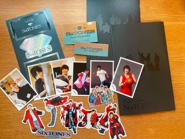 SixTONES 10주년 기념일 스티커 뉴스레터 세트
