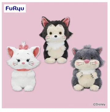 Aimery BIG 봉제 인형 전 3종 마리 피가로 루시퍼 디즈니