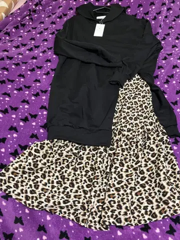 후드티 원피스