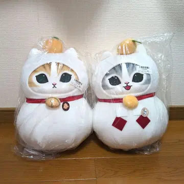 모프 샌드 카가미모치냥 봉제 인형 2개 세트