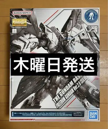 MG 1/100 프리덤 건담 Ver.2.0 실버 코팅