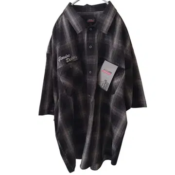 [ 새상품 ] Dickies 디키즈 체크 셔츠 빅 사이즈
