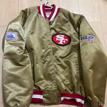 [레어] 스타터 80s NFL 포티나이너스 야구 점퍼