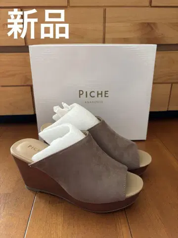 [새상품] PICHE 아바하우스 웨지솔 힐 S사이즈