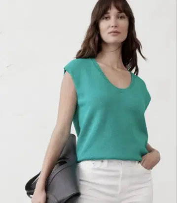 BANANA REPUBLIC 스쿱넥 풀오버