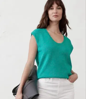 BANANA REPUBLIC 스쿱넥 풀오버