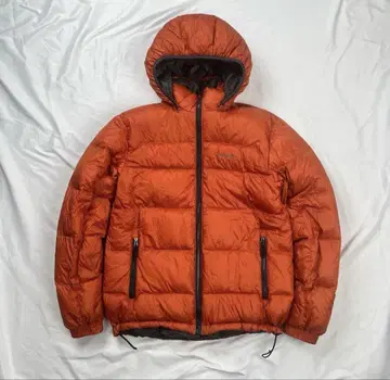 00s 에디 바우어 푸퍼 후디 오렌지