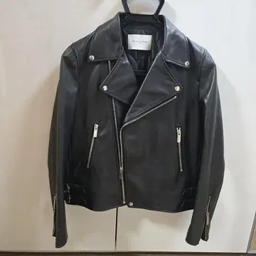 UNITED ARROWS 더블 라이더 자켓 블랙
