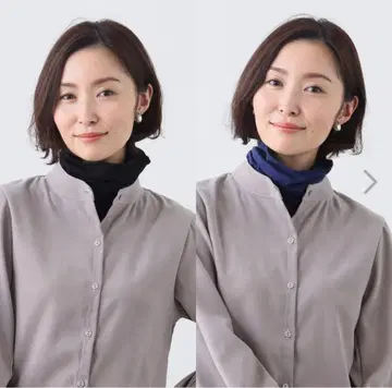 천사의 면 쉬폰 대형 넥커버 2장 세트