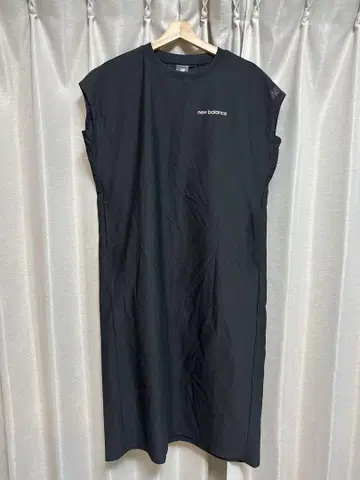 new balance 블랙 티셔츠 원피스 M