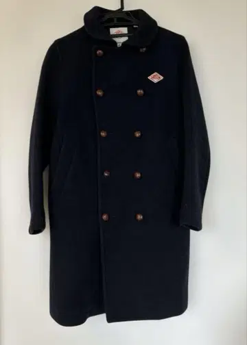 단톤 울 코트 네이비