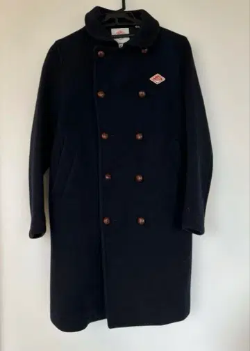 단톤 울 코트 네이비