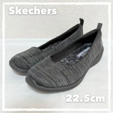 [ Skechers ] 스케쳐스 여성용 슬립온 22.5cm 그레이