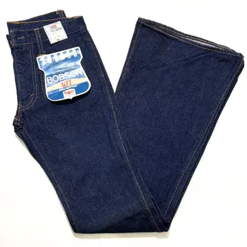 BOBSON 밥슨 데님 벨보텀 데드스탁 W26