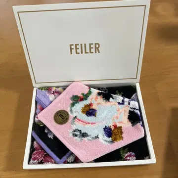 FEILER 손수건 4개 세트
