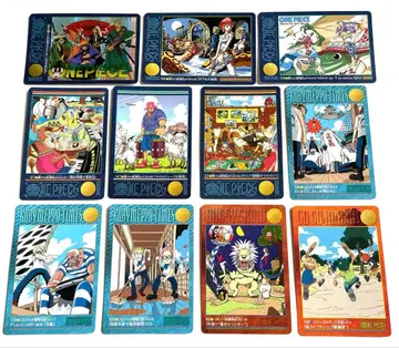 ONE PIECE 도비에 비주얼 어드벤처 카드 11장 세트
