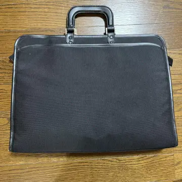블랙 나일론 비즈니스 백