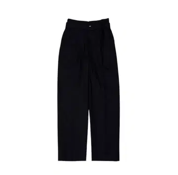 SLOBE IENA [ 벨트 포함 삭소니 테이퍼드 팬츠 ]