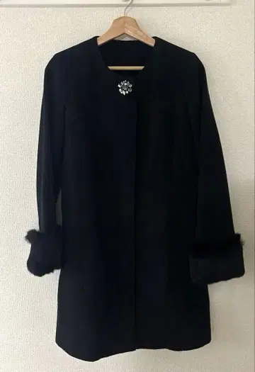 CLE des ZONES. 롱 코트 블랙 M 사이즈