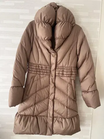 VICKY 다운 자켓 브라운 S