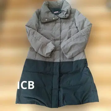 ICB 다운 자켓 브라운 블랙 9호 클리닝 완료