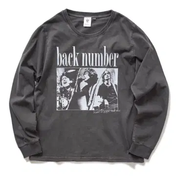 back number 롱티 M 사이즈 그레이