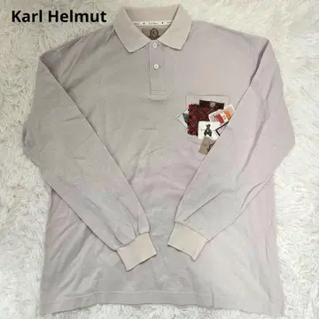 칼 헬무트 긴팔 와펜 피케 셔츠 티셔츠