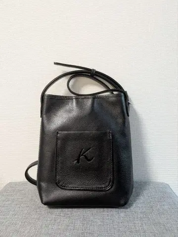 미사용 키타무라 숄더백 스마트폰 숄더 블랙