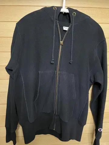 챔피온 리버스 위브 후드티 C3-W103 11.5oz 블랙