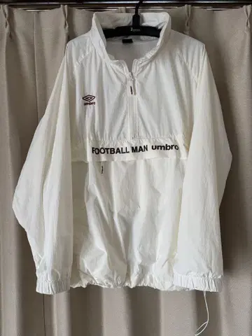 umbro 나일론 자켓 XL 화이트 아노락 후드티