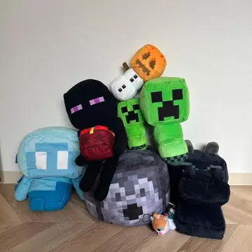 Minecraft 봉제 인형 세트