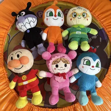 호빵맨 봉제 인형 세트 7체