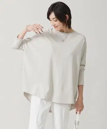 24SS iCB [세탁 가능] 비스코스 와이드 풀오버 토프
