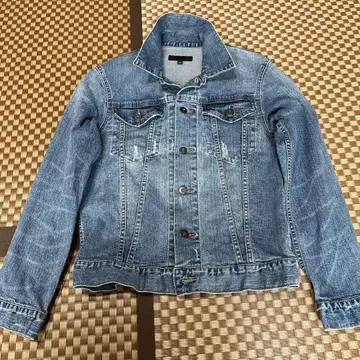 UNIQLO 라이트 블루 데님 자켓 남성용