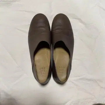 [ que shoes ] plain L 사이즈 브라운