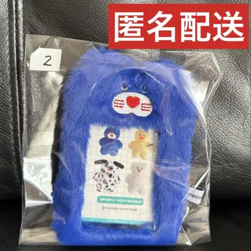 mojojojo 카드 케이스 키링  파랑 고양이 2
