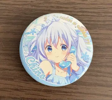 주문은 토끼입니까 치노 캔뱃지 편안한 타임 Anime 주문토끼