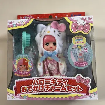 포켓 멜짱 헬로키티 외출 참 세트