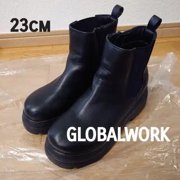 글로벌 워크 23cm 스타일업 사이드 고어 부츠