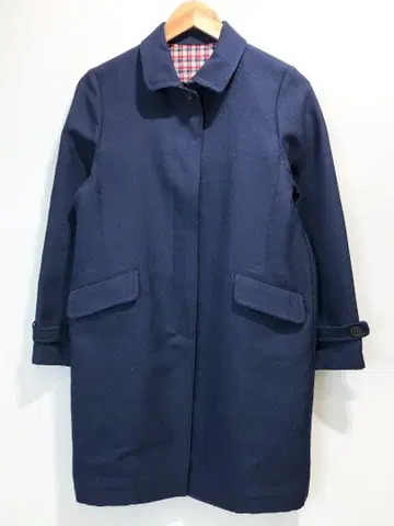 HUMAN WOMAN 스텐카라 코트 네이비 SIZE: M 1021X