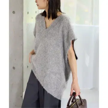[ 2024AW ] 저널 스탠다드 헤어리 빅 베스트 그레이